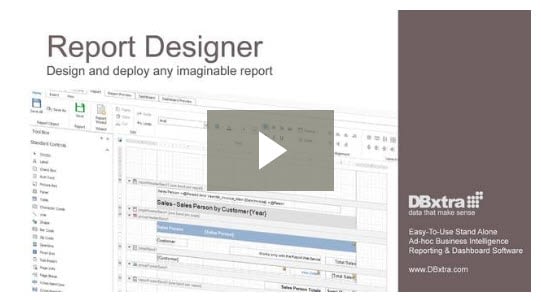 Report Designer Video